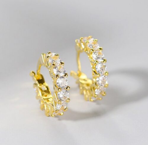 Celeste Halo Luxe Earrings